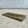 画像3: VINTAGE ANTIQUE RENOVATORS SUPPLY GUTTER ヴィンテージ アンティーク 側溝 蓋 アメリカ / インダストリアル インテリア プレート 真鍮 店舗什器 USA (2) (3)