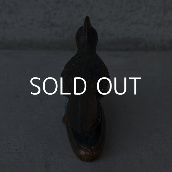 画像3: VINTAGE ANTIQUE ROADRUNNER ヴィンテージ アンティーク ロードランナー オブジェ アメリカ / コレクタブル ペーパーウェイト 置物 鳥 USA (1) (3)