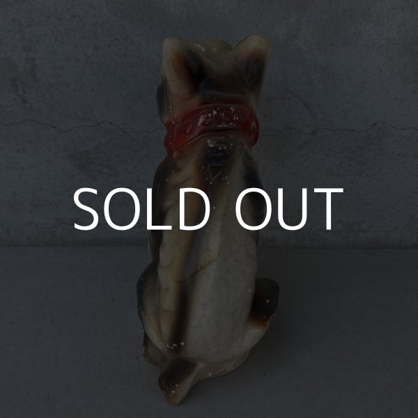 画像3: VINTAGE ANTIQUE CHALK WEAR BULLDOG ヴィンテージ アンティーク チョークウェア ブルドッグ オブジェ アメリカ / コレクタブル インテリア 置物 犬 USA (3)