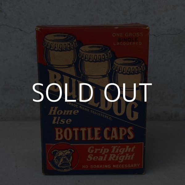 画像3: VINTAGE ANTIQUE CUPPLES CO. BULLDOG BOTTLE CUPS ヴィンテージ アンティーク ブルドッグ ボトルキャップ アメリカ / コレクタブル アドバタイジング オブジェ ディスプレイ USA (3)