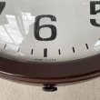 画像8: VINTAGE ANTIQUE GENERAL ELECTRIC WALL CLOCK ヴィンテージ アンティーク ウォールクロック 掛け時計 アメリカ / インダストリアル スクールクロック ブラウン 茶色 店舗什器 USA (8)