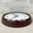 画像5: VINTAGE ANTIQUE GENERAL ELECTRIC WALL CLOCK ヴィンテージ アンティーク ウォールクロック 掛け時計 アメリカ / インダストリアル スクールクロック ブラウン 茶色 店舗什器 USA (5)