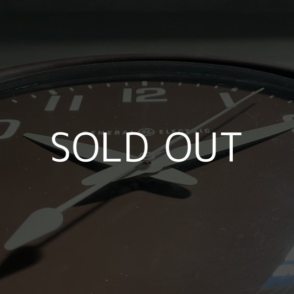 画像7: VINTAGE ANTIQUE GENERAL ELECTRIC WALL CLOCK ヴィンテージ アンティーク ウォールクロック 掛け時計 アメリカ / インダストリアル スクールクロック ダークブラウン 焦げ茶色 店舗什器 USA (7)