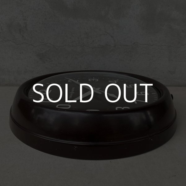 画像5: VINTAGE ANTIQUE GENERAL ELECTRIC WALL CLOCK ヴィンテージ アンティーク ウォールクロック 掛け時計 アメリカ / インダストリアル スクールクロック ダークブラウン 焦げ茶色 店舗什器 USA (5)