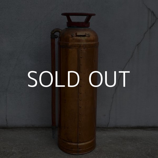 画像2: VINTAGE ANTIQUE FIRE EXTINGUISHER THE GENERAL DETROIT CORP. ヴィンテージ アンティーク 消火器 / アメリカ オブジェ ディスプレイ 店舗什器 真鍮 USA (2)