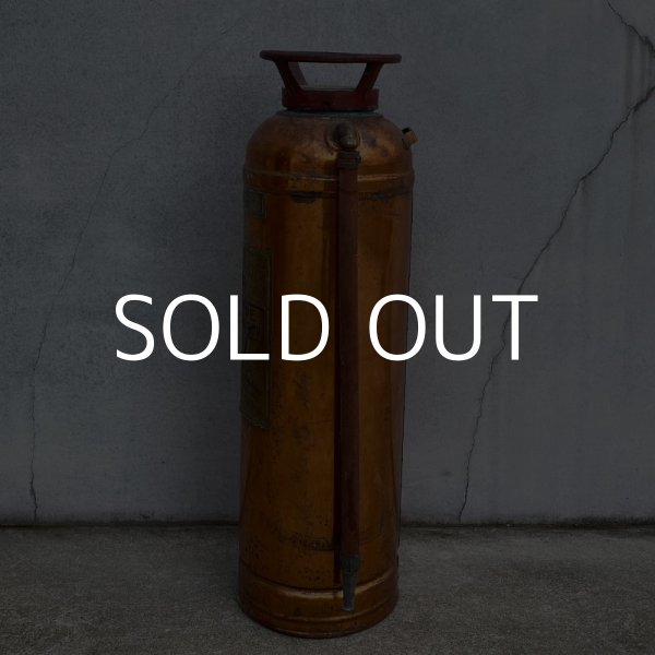 画像4: VINTAGE ANTIQUE FIRE EXTINGUISHER THE GENERAL DETROIT CORP. ヴィンテージ アンティーク 消火器 / アメリカ オブジェ ディスプレイ 店舗什器 真鍮 USA (4)