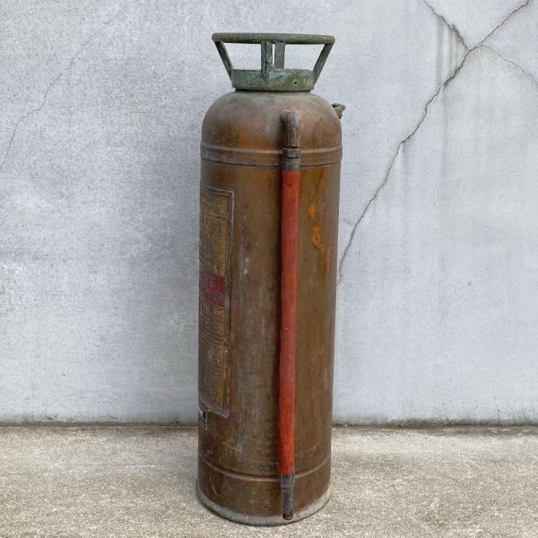 画像4: VINTAGE ANTIQUE FIRE EXTINGUISHER FYR-FYTER COMPANY ヴィンテージ アンティーク 消火器 / インダストリアル オブジェ ディスプレイ 店舗什器 真鍮 アメリカ USA (4)