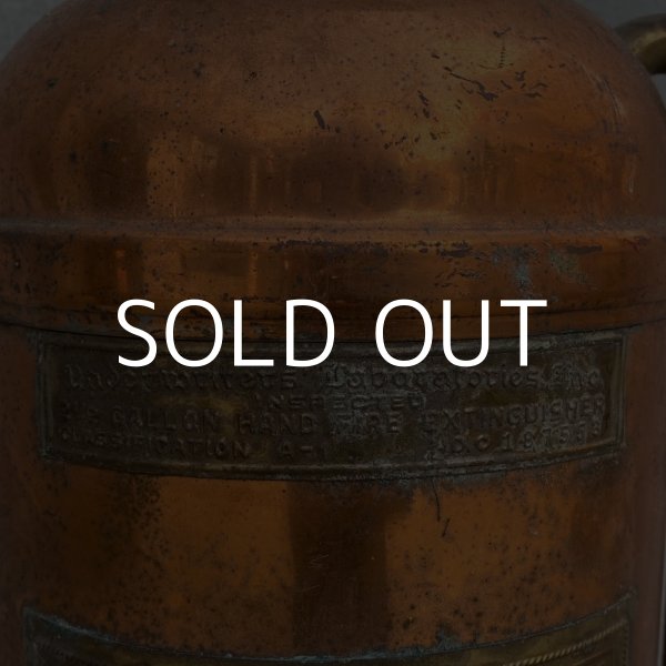 画像8: VINTAGE ANTIQUE FIRE EXTINGUISHER THE GENERAL DETROIT CORP. ヴィンテージ アンティーク 消火器 / アメリカ オブジェ ディスプレイ 店舗什器 真鍮 USA (8)