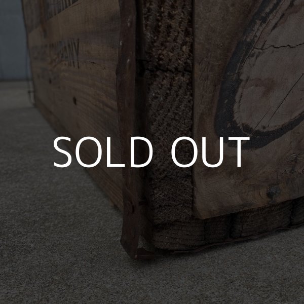 画像9: VINTAGE ANTIQUE WOOD CRATE WOOD BOX DELCO LIGHT BATTERIES ヴィンテージ アンティーク ウッドボックス 木箱 アメリカ / ディスプレイ インダストリアル バッテリー 収納 店舗什器 USA  (9)