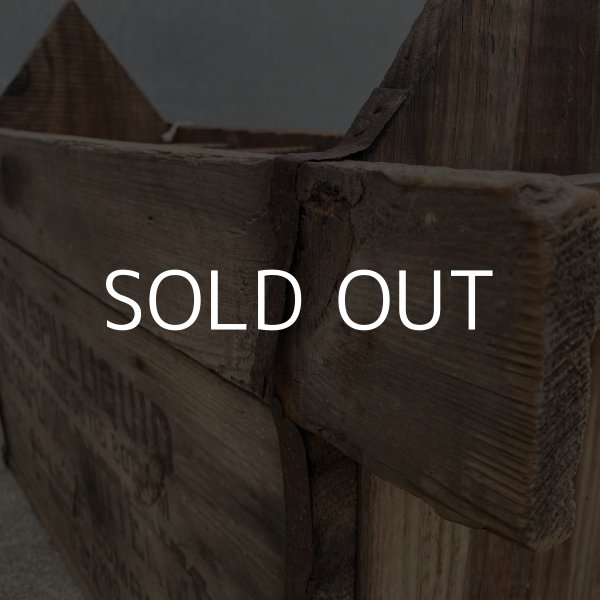 画像10: VINTAGE ANTIQUE WOOD CRATE WOOD BOX DELCO LIGHT BATTERIES ヴィンテージ アンティーク ウッドボックス 木箱 アメリカ / ディスプレイ インダストリアル バッテリー 収納 店舗什器 USA  (10)