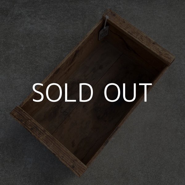画像6: VINTAGE ANTIQUE WOOD CRATE WOOD BOX LUCKY KNOLL ヴィンテージ アンティーク ウッドボックス 木箱 アメリカ / ディスプレイ 運搬用 収納 店舗什器 USA  (6)