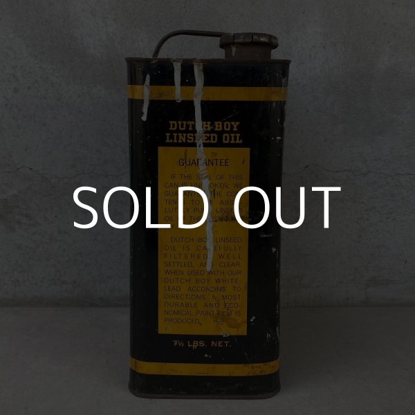 画像4: VINTAGE ANTIQUE DUTCH BOY ヴィンテージ アンティーク ダッチボーイ TIN缶 ペイント缶 アメリカ / インダストリアル ガレージ ディスプレイ コレクタブル USA (5) (4)