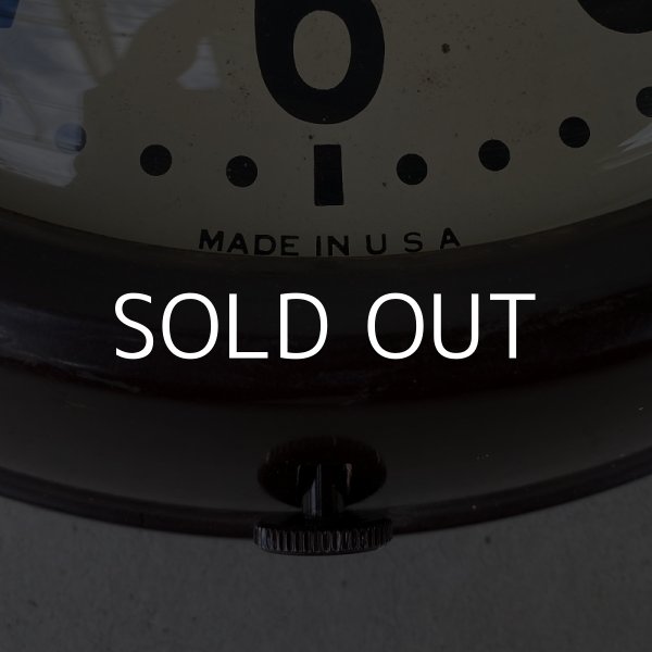 画像10: VINTAGE ANTIQUE GENERAL ELECTRIC TELECHRON WALL CLOCK ヴィンテージ アンティーク ウォールクロック 掛け時計 アメリカ / インダストリアル スクールクロック ダークブラウン 焦げ茶色 小型 店舗什器 USA (10)