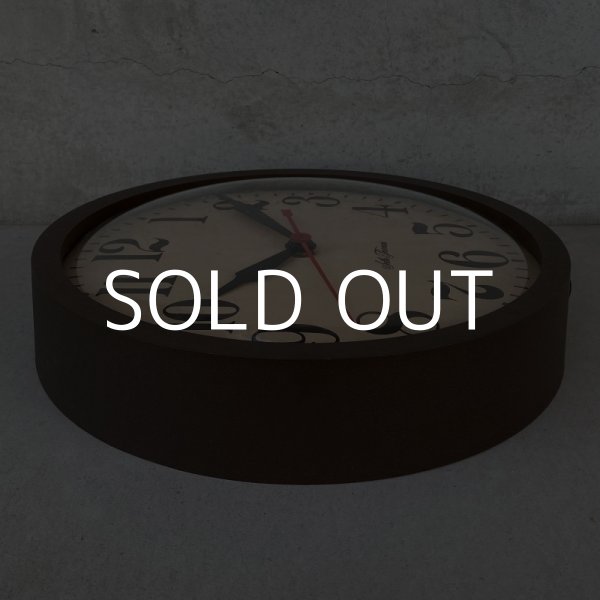 画像5: VINTAGE ANTIQUE SETH THOMAS WALL CLOCK ヴィンテージ アンティーク ウォールクロック 掛け時計 アメリカ / インダストリアル スクールクロック ブラウン 茶色 店舗什器 USA (5)