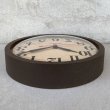 画像4: VINTAGE ANTIQUE SETH THOMAS WALL CLOCK ヴィンテージ アンティーク ウォールクロック 掛け時計 アメリカ / インダストリアル スクールクロック ブラウン 茶色 店舗什器 USA (4)