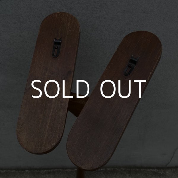 画像3: VINTAGE ANTIQUE SHOE STAND ヴィンテージ アンティーク シューズスタンド アメリカ / 靴立て ディスプレイ ツール ラック ウッド 木製 靴 店舗備品 USA (2) (3)