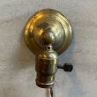 画像4: VINTAGE ANTIQUE LAMP LIGHT WALL LAMP ヴィンテージ アンティーク ライト ウォールランプ ブラケットランプ 照明 アメリカ / 壁付けランプ 真鍮 店舗什器 USA (3) (4)