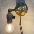 画像9: VINTAGE ANTIQUE LAMP LIGHT WALL LAMP ヴィンテージ アンティーク ライト ウォールランプ ブラケットランプ 照明 アメリカ / 壁付けランプ 真鍮 店舗什器 USA (6) (9)