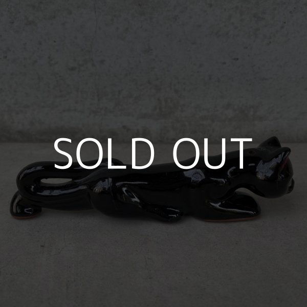 画像6: VINTAGE ANTIQUE SALT&PEPPER CAT ヴィンテージ アンティーク ソルト＆ペッパー 猫 / JAPAN コレクタブル オブジェ ネコ 陶器 塩胡椒入れ 輸出用 日本製 (6)