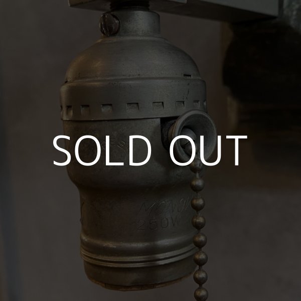 画像5: VINTAGE ANTIQUE LAMP LIGHT WALL LAMP ヴィンテージ アンティーク ライト ウォールランプ ブラケットランプ 照明 アメリカ / 壁付けランプ ニッケル 店舗什器 USA  (5)