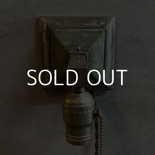 画像3: VINTAGE ANTIQUE LAMP LIGHT WALL LAMP ヴィンテージ アンティーク ライト ウォールランプ ブラケットランプ 照明 アメリカ / 壁付けランプ ニッケル 店舗什器 USA  (3)