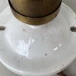 画像6: VINTAGE ANTIQUE LAMP LIGHT WALL LAMP ヴィンテージ アンティーク ライト ウォールランプ ブラケットランプ 照明 アメリカ / 壁付けランプ 陶器 店舗什器 USA  (6)