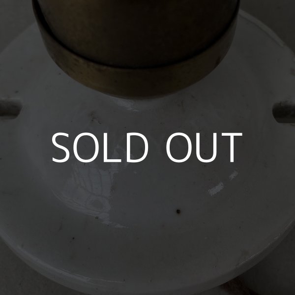 画像6: VINTAGE ANTIQUE LAMP LIGHT WALL LAMP ヴィンテージ アンティーク ライト ウォールランプ ブラケットランプ 照明 アメリカ / 壁付けランプ 陶器 店舗什器 USA  (6)