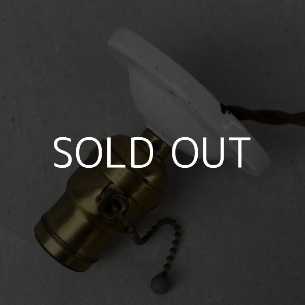 画像4: VINTAGE ANTIQUE LAMP LIGHT WALL LAMP ヴィンテージ アンティーク ライト ウォールランプ ブラケットランプ 照明 アメリカ / 壁付けランプ 陶器 店舗什器 USA  (4)