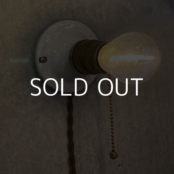 画像8: VINTAGE ANTIQUE LAMP LIGHT WALL LAMP ヴィンテージ アンティーク ライト ウォールランプ ブラケットランプ 照明 アメリカ / 壁付けランプ 陶器 店舗什器 USA  (8)