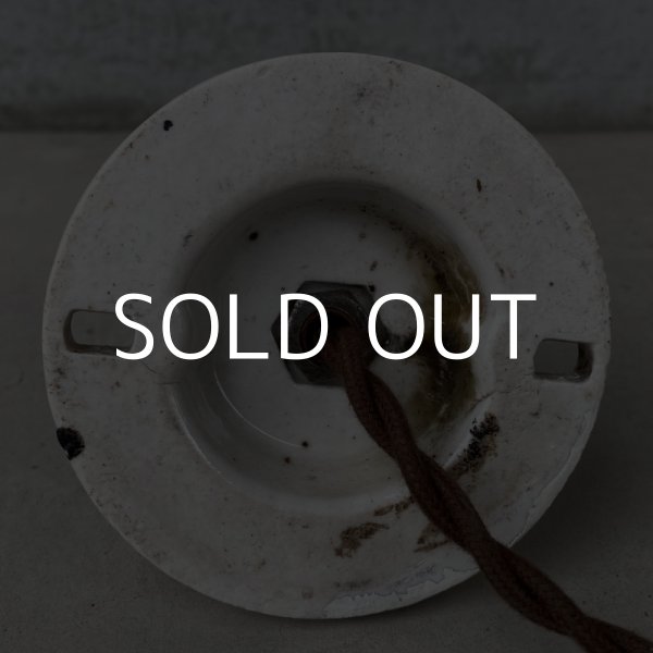 画像5: VINTAGE ANTIQUE LAMP LIGHT WALL LAMP ヴィンテージ アンティーク ライト ウォールランプ ブラケットランプ 照明 アメリカ / 壁付けランプ 陶器 店舗什器 USA  (5)