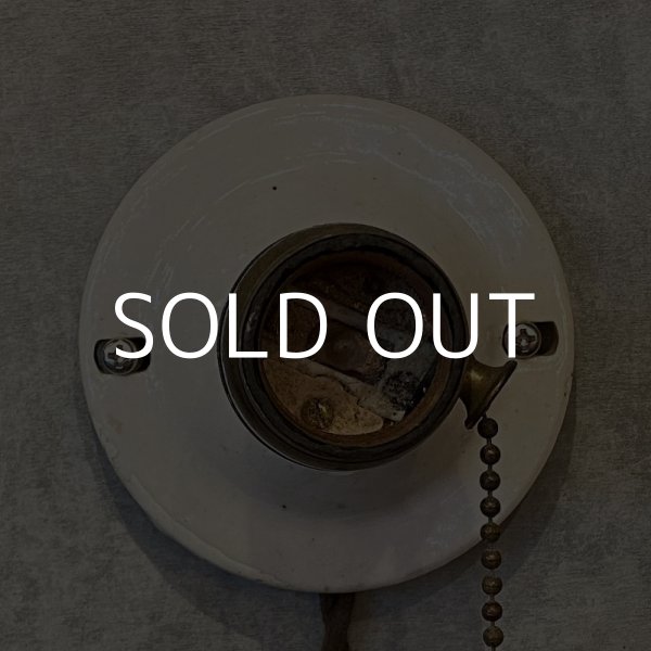 画像3: VINTAGE ANTIQUE LAMP LIGHT WALL LAMP ヴィンテージ アンティーク ライト ウォールランプ ブラケットランプ 照明 アメリカ / 壁付けランプ 陶器 店舗什器 USA  (3)