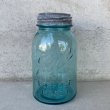 画像1: VINTAGE ANTIQUE BALL MASON JAR ヴィンテージ アンティーク ボール メイソンジャー ガラス瓶 アメリカ / 小物入れ 店舗什器 (4) (1)