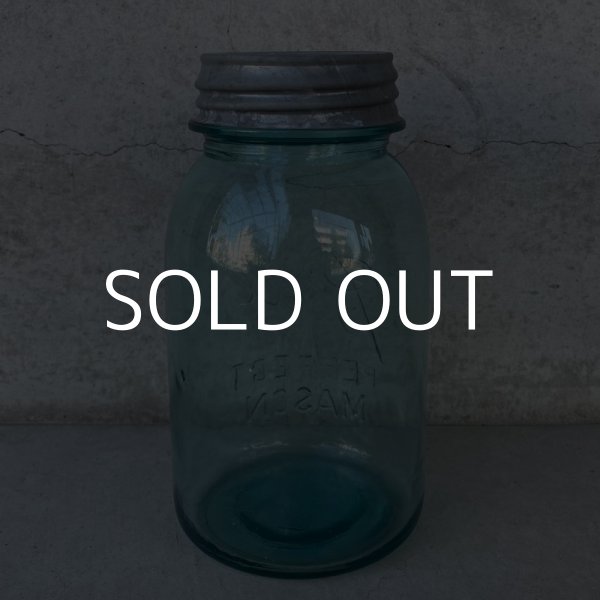 画像2: VINTAGE ANTIQUE BALL MASON JAR ヴィンテージ アンティーク ボール メイソンジャー ガラス瓶 アメリカ / 小物入れ 店舗什器 (6) (2)