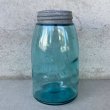 画像2: VINTAGE ANTIQUE BALL MASON JAR ヴィンテージ アンティーク ボール メイソンジャー ガラス瓶 アメリカ / 小物入れ 店舗什器 (2) (2)