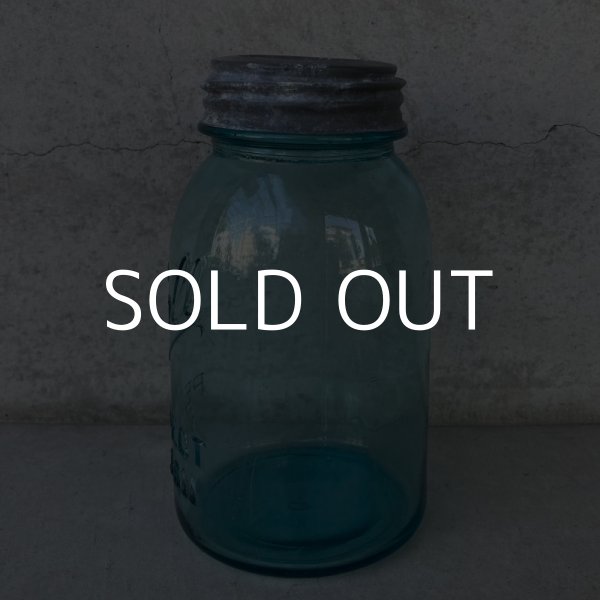 画像4: VINTAGE ANTIQUE BALL MASON JAR ヴィンテージ アンティーク ボール メイソンジャー ガラス瓶 アメリカ / 小物入れ 店舗什器 (4) (4)