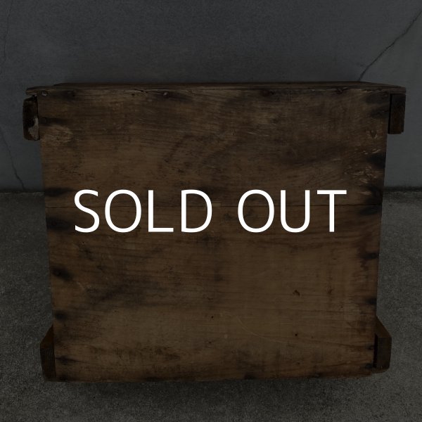 画像6: VINTAGE ANTIQUE STILL MAN ELECTRIC TUBULAR HEATERS WOODBOX ヴィンテージ アンティーク ウッドボックス 木箱 アメリカ / インテリア ケース 収納 USA (2) (6)