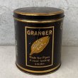 画像3: VINTAGE ANTIQUE GRANGER PIPE TOBACCO TIN CAN ヴィンテージ アンティーク 煙草 ティン 缶 アメリカ / アドバタイジング たばこ入れ 小物入れ 収納 雑貨 USA (2) (3)