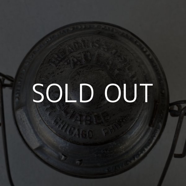 画像5: VINTAGE ANTIQUE ADLAKE RELIABLE RAILROAD LANTERN ヴィンテージ アンティーク アドレイク レイルロード ランタン オイルランプ アメリカ / キャンプ アウトドア USA (12) (5)