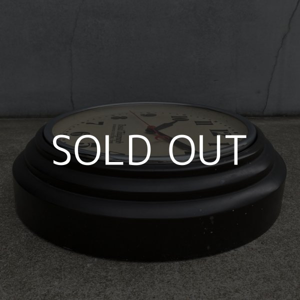 画像6: VINTAGE ANTIQUE POSTAL TELEGRAH WALL CLOCK ヴィンテージ アンティーク ポスタルテレグラフ ハモンドクロック ウォールクロック 壁掛け時計 アメリカ / インダストリアル 郵便局 黒色 店舗什器 USA (1) (6)