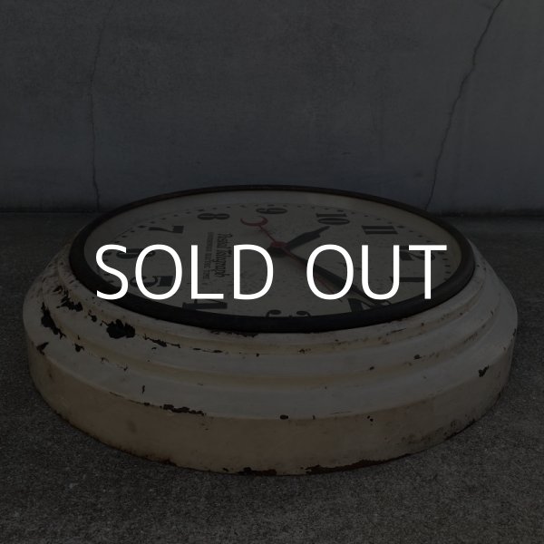 画像6: VINTAGE ANTIQUE  POSTAL TELEGRAH WALL CLOCK ヴィンテージ アンティーク ポスタルテレグラフ ハモンドクロック ウォールクロック 壁掛け時計 アメリカ / インダストリアル 白色 郵便局 店舗什器 USA (6)