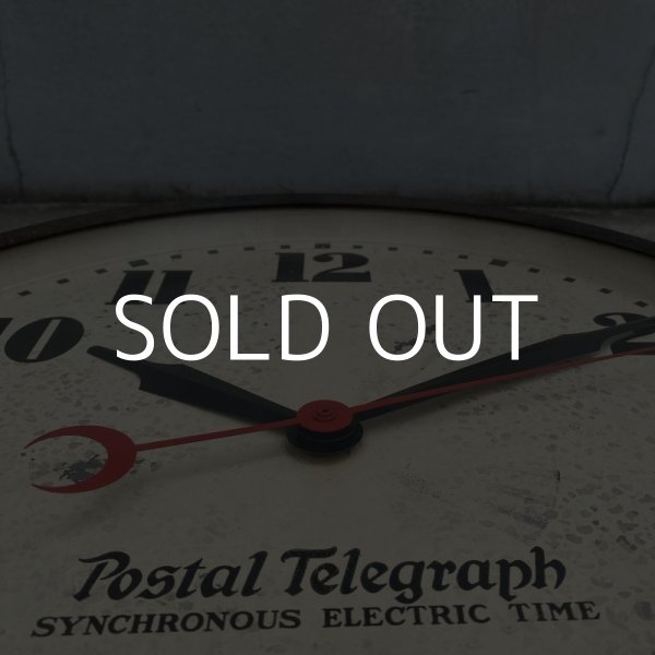 画像7: VINTAGE ANTIQUE  POSTAL TELEGRAH WALL CLOCK ヴィンテージ アンティーク ポスタルテレグラフ ハモンドクロック ウォールクロック 壁掛け時計 アメリカ / インダストリアル 白色 郵便局 店舗什器 USA (7)