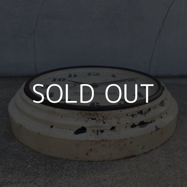 画像3: VINTAGE ANTIQUE  POSTAL TELEGRAH WALL CLOCK ヴィンテージ アンティーク ポスタルテレグラフ ハモンドクロック ウォールクロック 壁掛け時計 アメリカ / インダストリアル 白色 郵便局 店舗什器 USA (3)