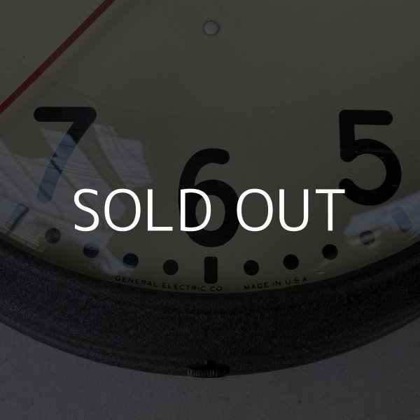 画像7: VINTAGE ANTIQUE GENERAL ELECTRIC WALL CLOCK ヴィンテージ アンティーク ゼネラルエレクトリック ウォールクロック 壁掛け時計 アメリカ / インダストリアル スクールクロック 店舗什器 USA (7)