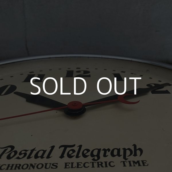 画像7: VINTAGE ANTIQUE POSTAL TELEGRAH WALL CLOCK ヴィンテージ アンティーク ポスタルテレグラフ ハモンドクロック ウォールクロック 壁掛け時計 アメリカ / インダストリアル 郵便局 黒色 店舗什器 USA (1) (7)