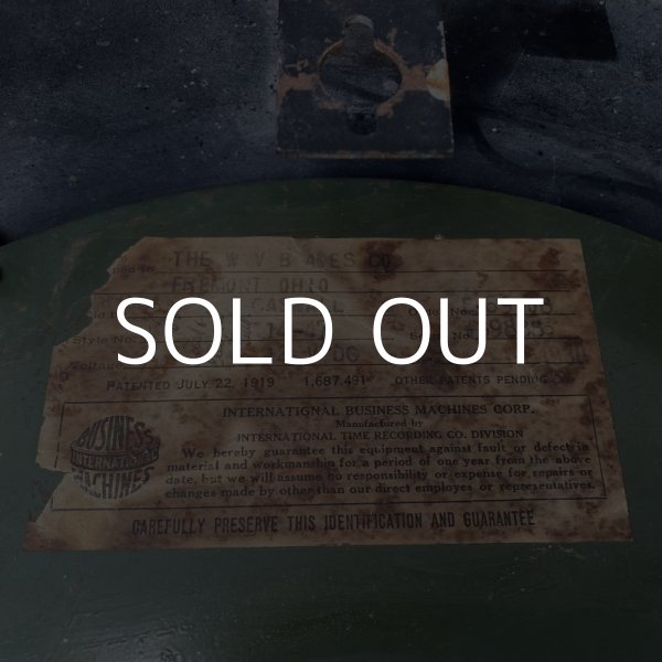 画像8: VINTAGE ANTIQUE INTERNATIONAL TIME RECORDING CO. WALL CLOCK ヴィンテージ アンティーク ウォールクロック 壁掛け時計 アメリカ / インダストリアル スクールクロック 店舗什器 USA (8)