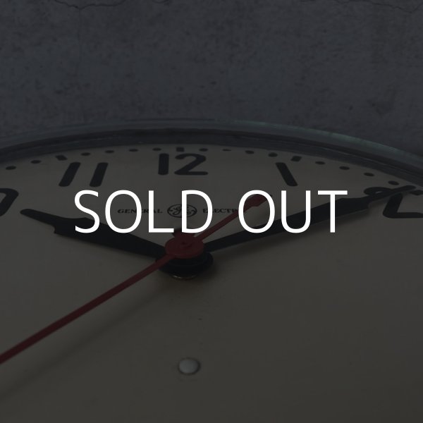 画像6: VINTAGE ANTIQUE GENERAL ELECTRIC WALL CLOCK ヴィンテージ アンティーク ゼネラルエレクトリック ウォールクロック 壁掛け時計 アメリカ / インダストリアル スクールクロック 店舗什器 USA (6)