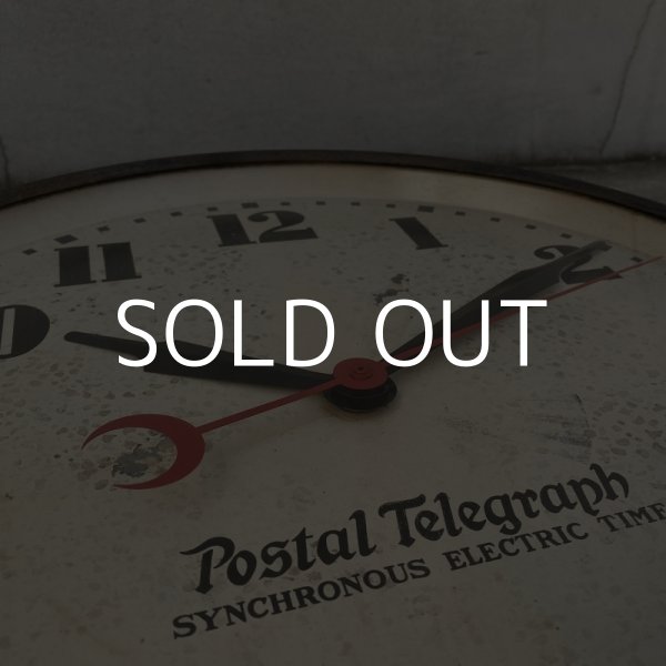 画像9: VINTAGE ANTIQUE  POSTAL TELEGRAH WALL CLOCK ヴィンテージ アンティーク ポスタルテレグラフ ハモンドクロック ウォールクロック 壁掛け時計 アメリカ / インダストリアル 白色 郵便局 店舗什器 USA (9)