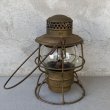 画像3: VINTAGE ANTIQUE ADLAKE KERO RAILROAD LANTERN ヴィンテージ アンティーク アドレイク レイルロード ランタン オイルランプ アメリカ / サンタフェ鉄道 キャンプ アウトドア USA (17) (3)