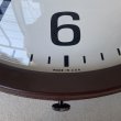 画像10: VINTAGE ANTIQUE GENERAL ELECTRIC WALL CLOCK ヴィンテージ アンティーク ゼネラルエレクトリック ウォールクロック 壁掛け時計 アメリカ / インダストリアル スクールクロック ブラウン 茶色 店舗什器 USA (10)