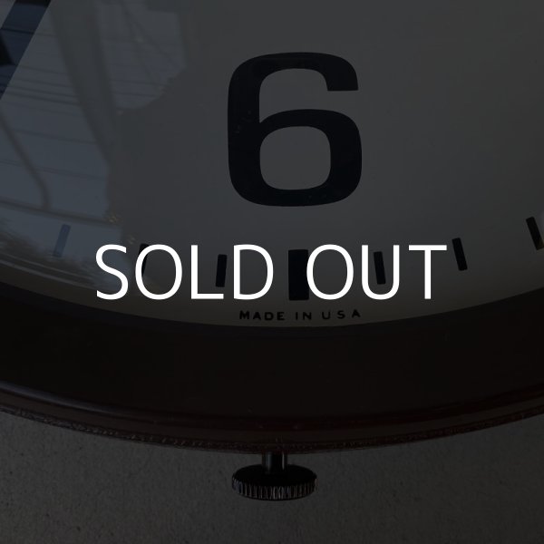 画像10: VINTAGE ANTIQUE GENERAL ELECTRIC WALL CLOCK ヴィンテージ アンティーク ゼネラルエレクトリック ウォールクロック 壁掛け時計 アメリカ / インダストリアル スクールクロック ブラウン 茶色 店舗什器 USA (10)